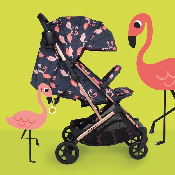 Καρότσι περιπάτου Woosh 3 Pretty Flamingo